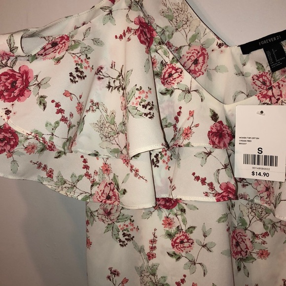 Forever21 Women’s Floral Top - Picture 3 of 4